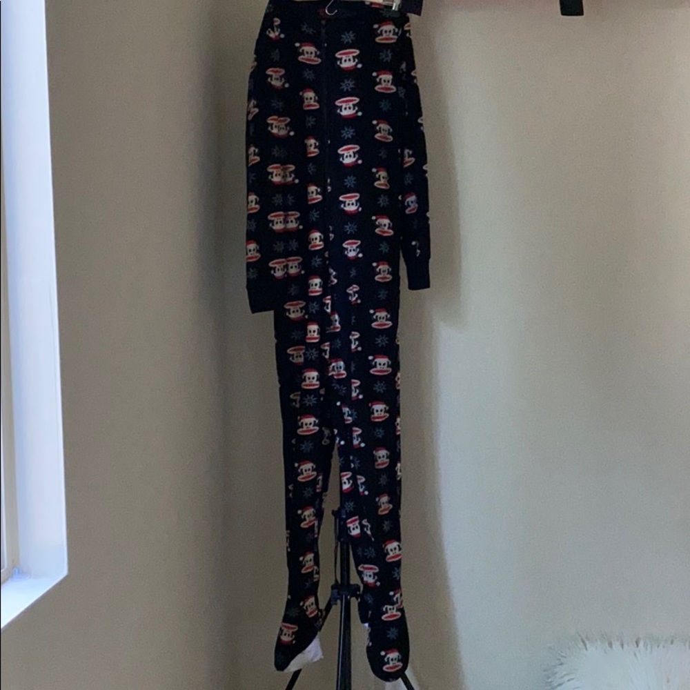 Adult women’s  onesie with pockets and feet grip!